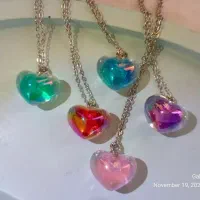 گردنبند ترند قلبی|زیورآلات و اکسسوری|قم, سرحوض|دیوار