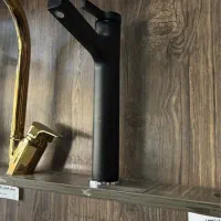 شیر روشویی پایه بلند مشکی kwc