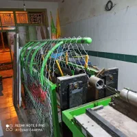 دستگاه فنس بافی نیمه اتومات سالم آماده به کار