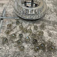 لوستر سقفی ریموت دار عرض ۴۰ نور قابل تنظیم|لوستر و چراغ آویز|اندیشه, شهرک مریم|دیوار