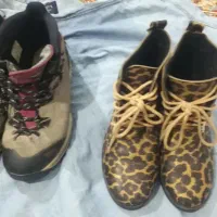 فروش دو جفت نیم پوتین پاییزی با شماره 40