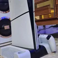 پی اس فایو ps5 slim با ۳ دسته و لوازم درحد