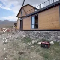 طرح و ساخت کلبه سویسی و فلت..