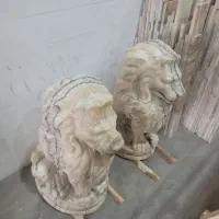 مجسمه مرمر قلیان سنگی مرمر زیبا و لوکس