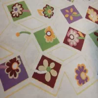 گلیم فرش طرح گل برجسته ۹ متری