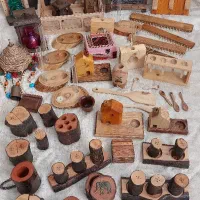 فروش یکجا به علت تغییر شغل،دکوری های چوبی