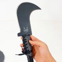 خجره داس شاخه زن قد ۵۰ سانت جنس تیغه فولاد|کلکسیون اشیاء عتیقه|قزوین, |دیوار