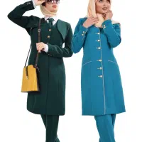 مزدی دوز آقا دوخت مانتو شلوار اداری