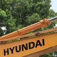 بیل مکانیکی ۲۱۰ هیوندا لاستیکی خط ۹ پلمپ