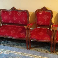 دو نوع مبل هفت نفره جمعا چهارده نفره|مبلمان خانگی و میز عسلی|اهواز, یوسفی|دیوار