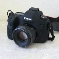 دوربین عکاسی 6D مارک ۲ با لنز 50 اف ۱.۴|دوربین عکاسی و فیلم‌برداری|تهران, جمال‌زاده|دیوار