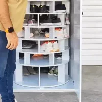 جاکفشی کتابخانه|جاکفشی، کمد، دراور|رشت, گلسار|دیوار