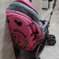 سرویس کالسکه روروئک دلیجان به همراه صندلی غذا|کالسکه و لوازم جانبی|رشت, شهرک قدس|دیوار