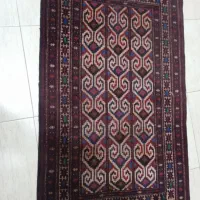 قالیچه پشمی دستباف. قدیمی خیلی تمیز