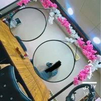 شکوفه های سفید و صورتی دیزاین  برای هر ابعادی