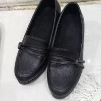 کفش چرم طبی فقط یک ساعت پوشیده شده