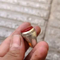 انگشتر قدیمی دستساز عقیق یمنی کهنه|جواهرات|سیرجان, |دیوار