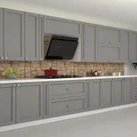 کابینت آماده ام دی اف ممبران هایگلاس/MANA CABIN25