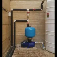 نصب پمپ ومخزن اب ، لوکشی ساختمان و رفع نشتی