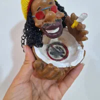 بلندگو ژاپنی زیر سیگاری شیشه قلیون خنجر قدیمی