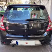 ساندرو اتوماتیک ۹۶ تک برگ سند کم کارکرد واقعی|خودرو سواری و وانت|تهران, دریاننو|دیوار