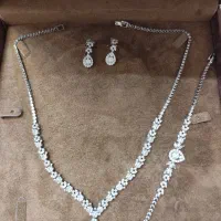 سرویس نقره نگین جواهراتی