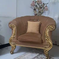 مبل ۷ نفره و میز وسط|مبلمان خانگی و میز عسلی|شیراز, نصر|دیوار