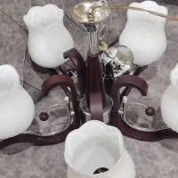 یه  لوستر دو عدد کناره قالی بفروش میرسد