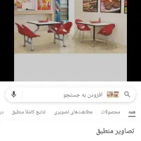میز و صندلی ۴نفره.کافه رستوران بستنی فروشی|کافی‌شاپ و رستوران|بیرجند, |دیوار