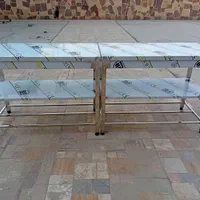 دو عدد میز کار استیل سه طبقه سفارشی ساز|کافی‌شاپ و رستوران|تهران, شکیبا|دیوار