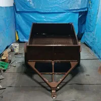 تریلی پشت تراکتوری تقویتی فنردار