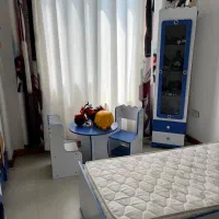 سرویس کامل تخت و کمد و تشک و میز کودک تا نوجوانی|تخت و سرویس خواب|چالوس, |دیوار