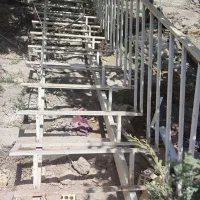 پله آهنی ۶ متری