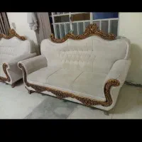 دوعدد مبل دونفره|مبلمان خانگی و میز عسلی|شیراز, جانبازان|دیوار