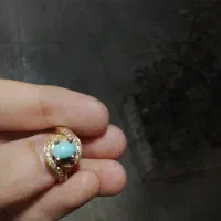 انگشتر طرح طلا نگین دار با شماره 1 نوشته شده داخلش|جواهرات|مشهد, صیاد شیرازی|دیوار
