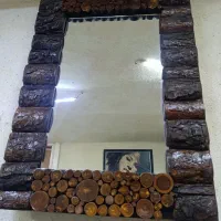 اینه دیواری  چوبی