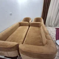 مبل شویی بادستگاه پاشش ومکش ومواد نانو سراسر اهواز|خدمات نظافت|اهواز, رسالت|دیوار