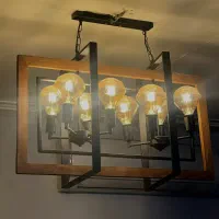 لوستر|لوستر و چراغ آویز|اهواز, کوروش|دیوار