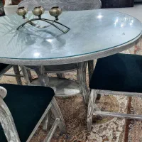 میز ناهار خوری ۵نفره|میز و صندلی غذاخوری|مشهد, جاهد شهر|دیوار