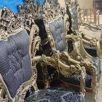 مبلمان سلطنتی و زیبا کار بسیار تمیز|مبلمان خانگی و میز عسلی|ملایر, |دیوار