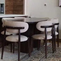 میز ناهار خوری 6 نفره|میز و صندلی غذاخوری|قم, شهرک قدس|دیوار