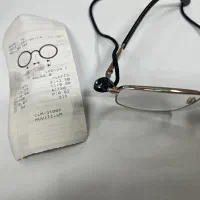 عینک طبی با فریم جدید