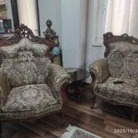 مبل سلطنتی ۹ نفره|مبلمان خانگی و میز عسلی|گنبد کاووس, |دیوار