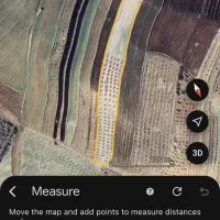 یک قطعه زمین در مراد آباد 1هکتار