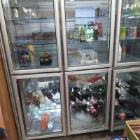 یخچال۲متری و شیشه خم