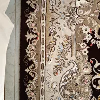 فرش گنجینه تمام نخ ۹متری|فرش|چهارباغ, |دیوار