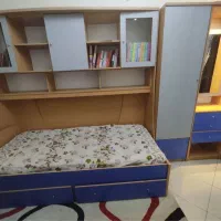 سرویس تخت کتابخانه کمد لباس کمد آرایش|تخت و سرویس خواب|تهران, کرمان|دیوار