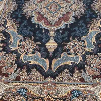 دو تخته فرش12متری700شانه سرمه‌ای