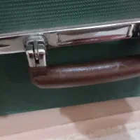 چمدان قدیمی سبز|کیف، کفش، کمربند|سمنان, |دیوار