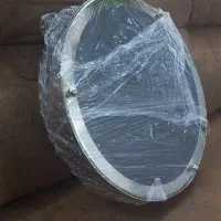 سینی آینه دار ( میوه خوری )|ظروف سرو و پذیرایی|کاشان, کارگر|دیوار